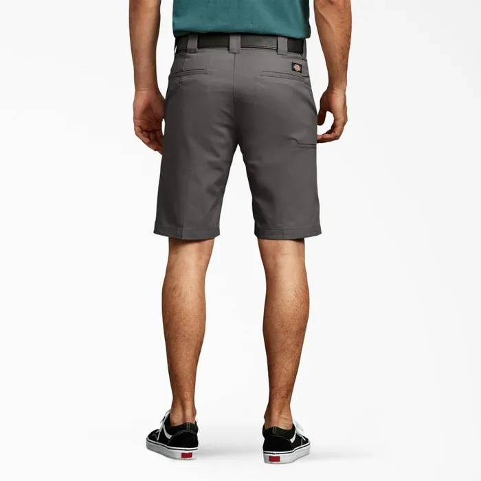 Slim Fit Work Shorts 11034 Gravel Gray Gravel Gray vg Men Dickies Work Shorts Slim Fit Work Shorts 11034 Gravel Gray Gravel Gray vg Men Dickies Work Shorts