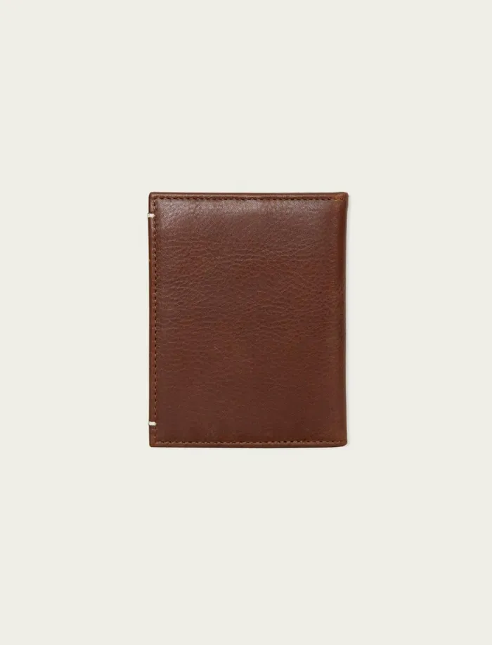 Smooth Leather LFold Wallet Dark Brown Men Lucky Brand Bags and Wallets