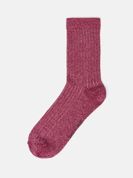 Socks Women Joules Navy Glitter Socks