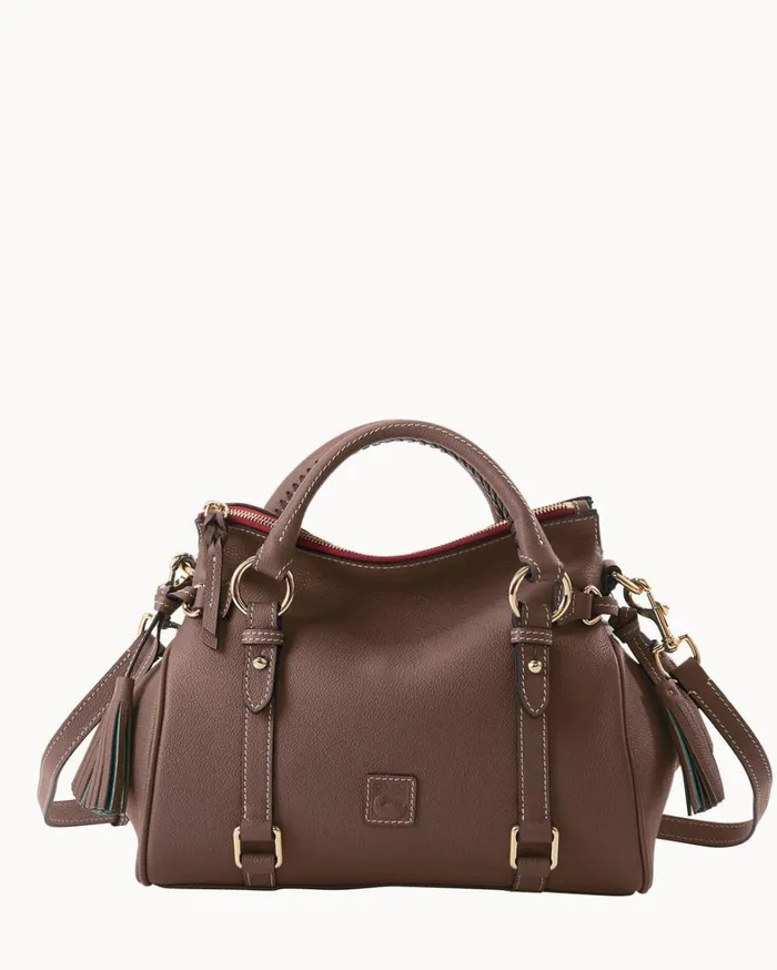 Sorrento Satchel Brick Women Dooney and Bourke Satchels