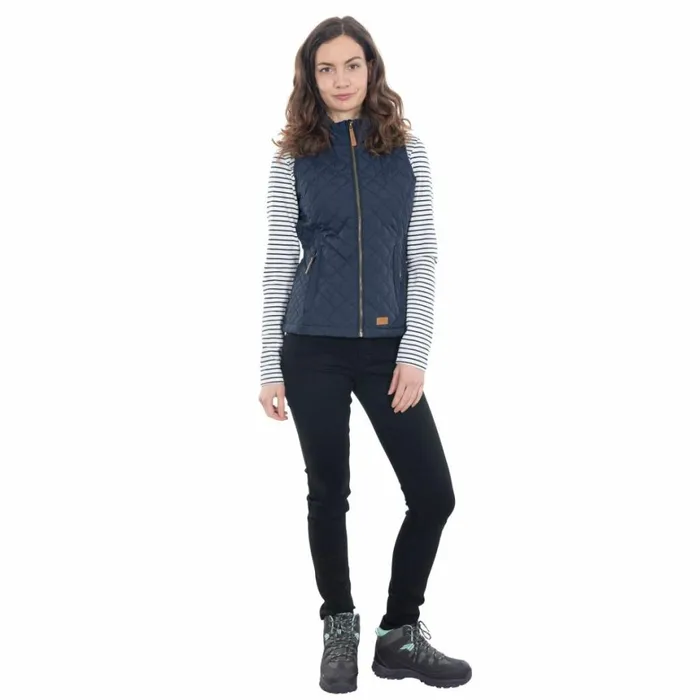 Soulmate Padded Gilet Navy Women Trespass Gilets