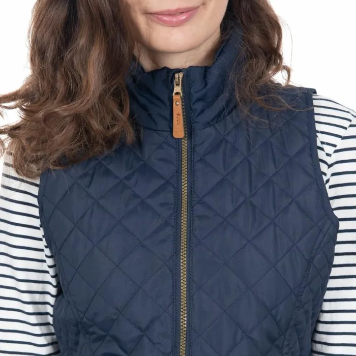 Soulmate Padded Gilet Navy Women Trespass Gilets