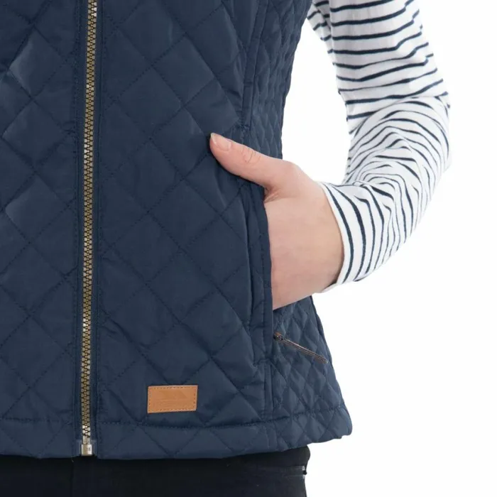 Soulmate Padded Gilet Navy Women Trespass Gilets