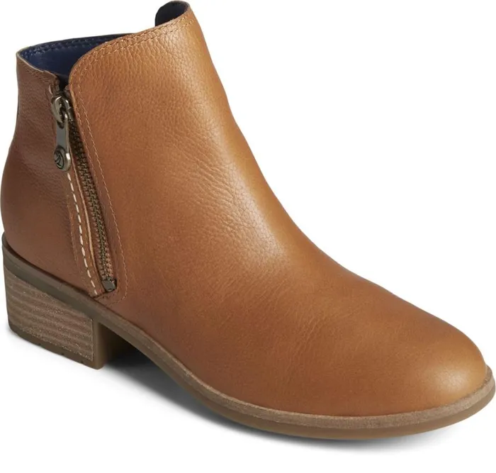 Sperry Active Men Seaport Storm Water Resistant Leather Boot Tan