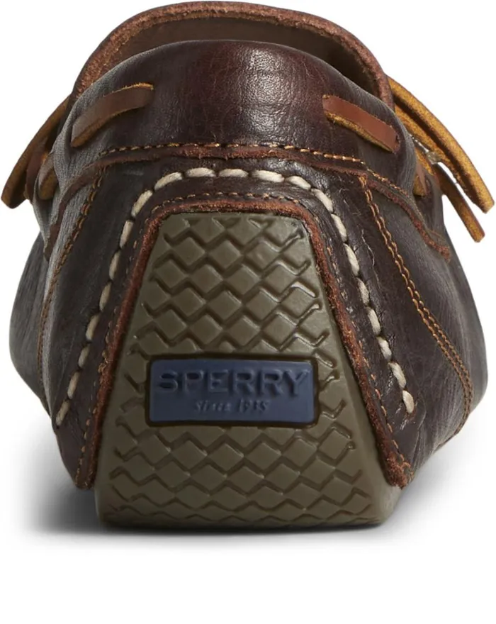 Sperry Boots Men Davenport Pull Up Leather 1Eye Driver Brown Sperry Boots Men Davenport Pull Up Leather 1Eye Driver Brown