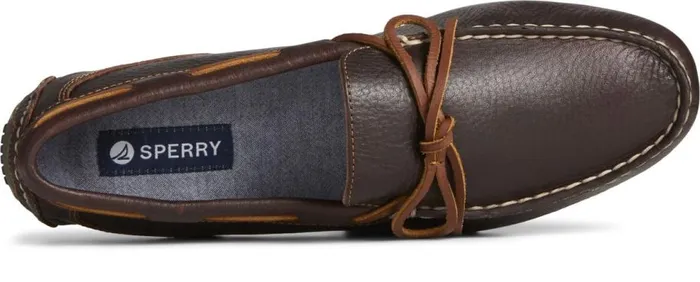 Sperry Boots Men Davenport Pull Up Leather 1Eye Driver Brown Sperry Boots Men Davenport Pull Up Leather 1Eye Driver Brown