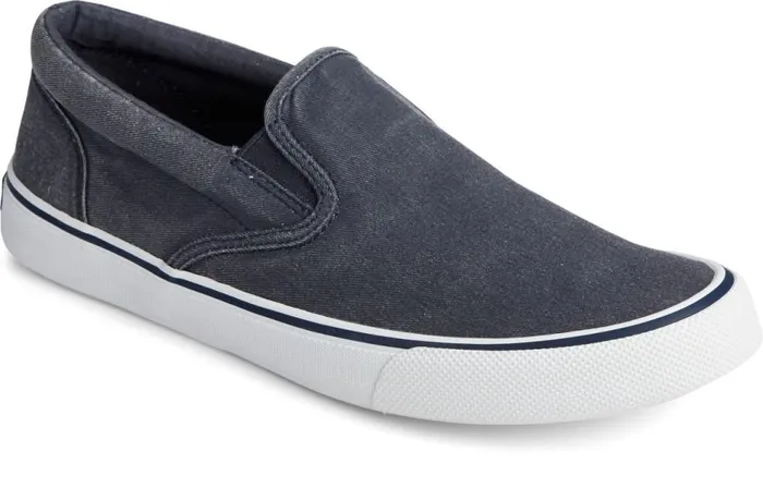 Sperry Sneakers Men Striper II Slip On Sneaker Navy Sperry Sneakers Men Striper II Slip On Sneaker Navy