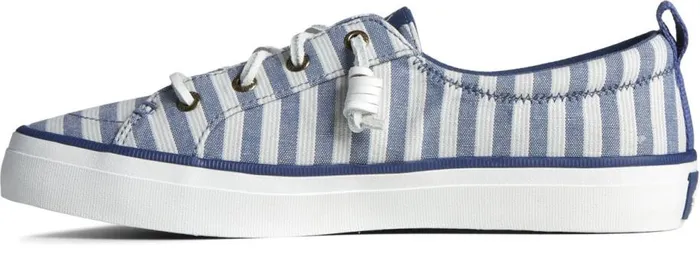 Sperry Sneakers Women SeaCycled Crest Vibe Striped Textile Sneaker Navy Sperry Sneakers Women SeaCycled Crest Vibe Striped Textile Sneaker Navy