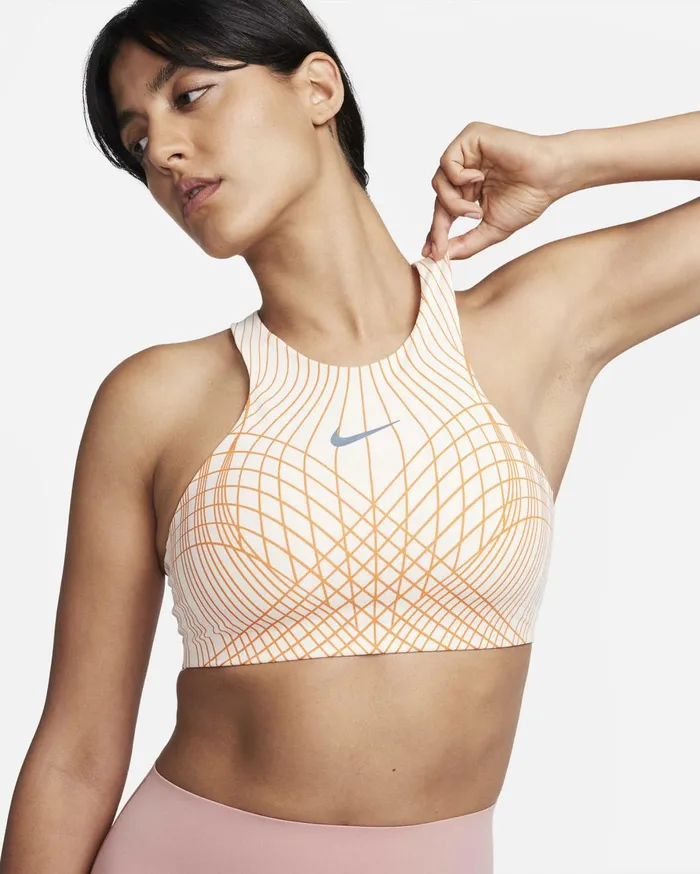 Sports Bras Women Nike Swoosh Guava Iceburgundy Crush