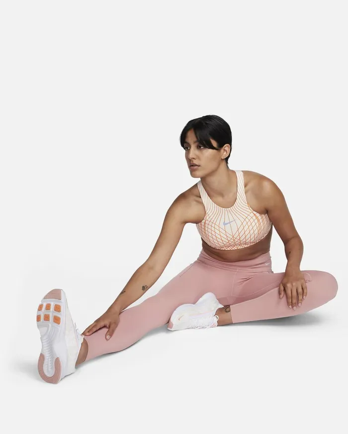 Sports Bras Women Nike Swoosh Guava Iceburgundy Crush