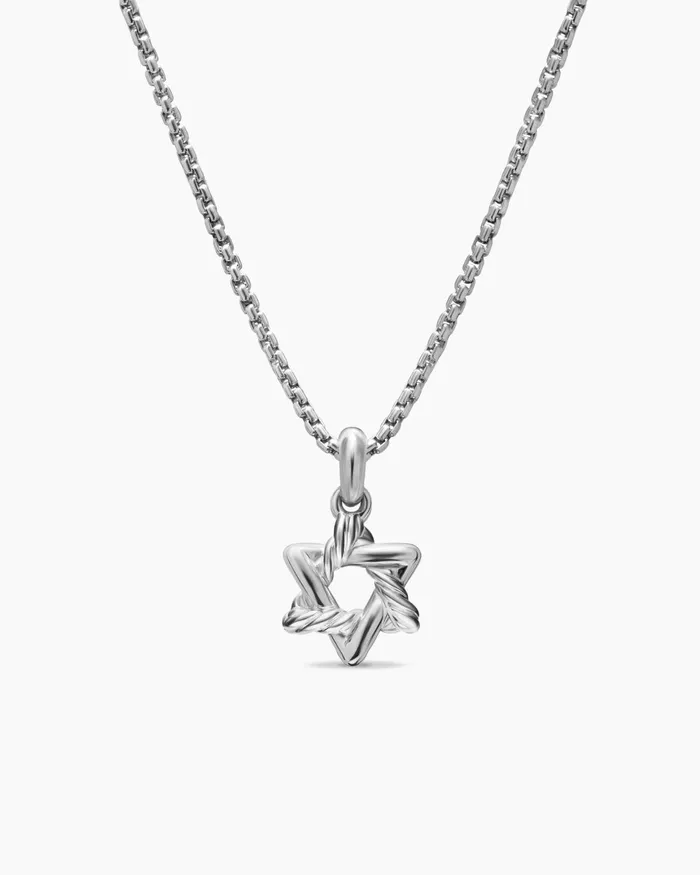 Star Of David Pendant Necklace In Sterling Silver 123mm Women David Yurman Pendant Star Of David Pendant Necklace In Sterling Silver 123mm Women David Yurman Pendant