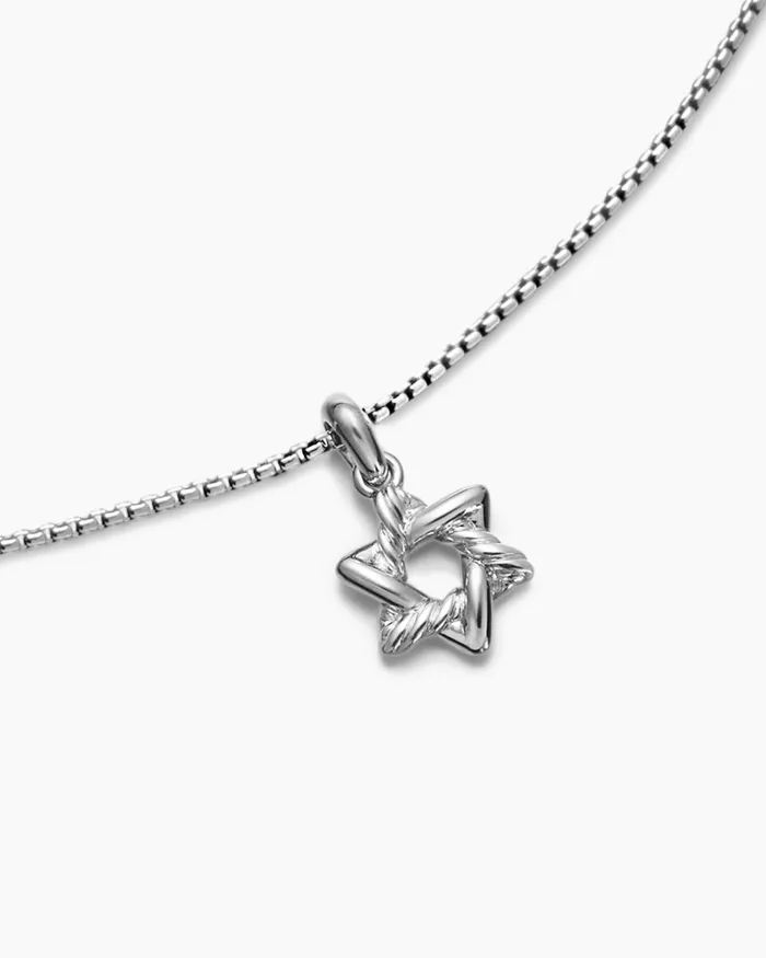 Star Of David Pendant Necklace In Sterling Silver 123mm Women David Yurman Pendant Star Of David Pendant Necklace In Sterling Silver 123mm Women David Yurman Pendant
