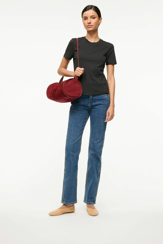 STAUD ALBA BALLET FLAT Porcini Women Mules and Flats STAUD ALBA BALLET FLAT Porcini Women Mules and Flats