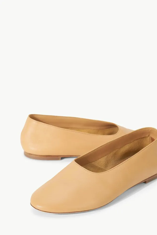 STAUD ALBA BALLET FLAT Porcini Women Mules and Flats STAUD ALBA BALLET FLAT Porcini Women Mules and Flats