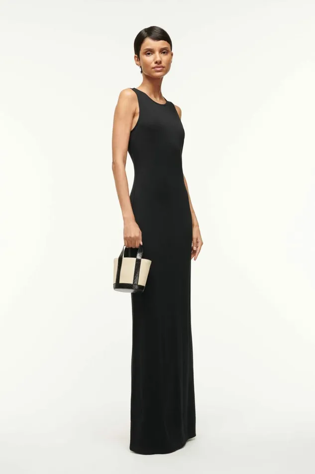 STAUD BARI DRESS Black Women Dresses STAUD BARI DRESS Black Women Dresses