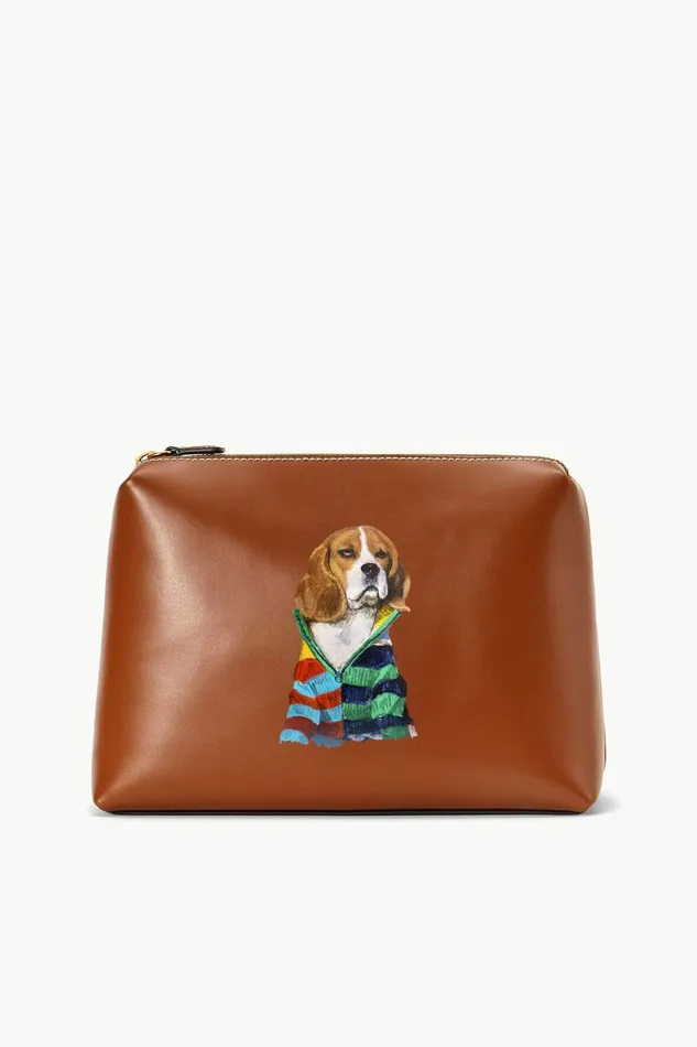 STAUD CUSTOM SHIRLEY POUCH Tan Women Custom Handbags
