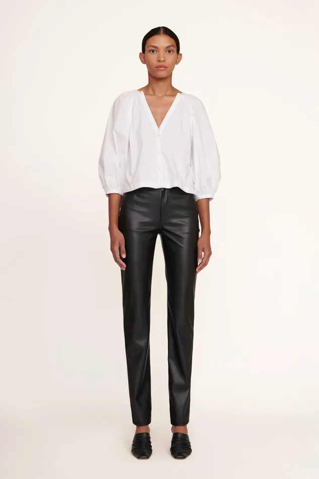 STAUD DILL TOP White Women Tops