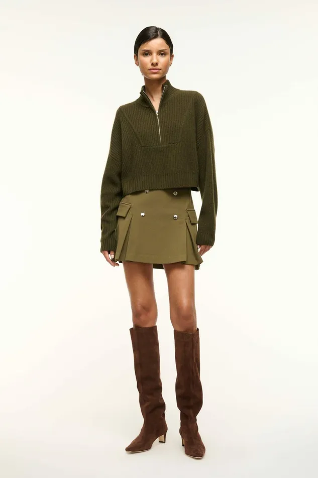 STAUD DIVISION SKIRT Sergeant Green Women Skirts