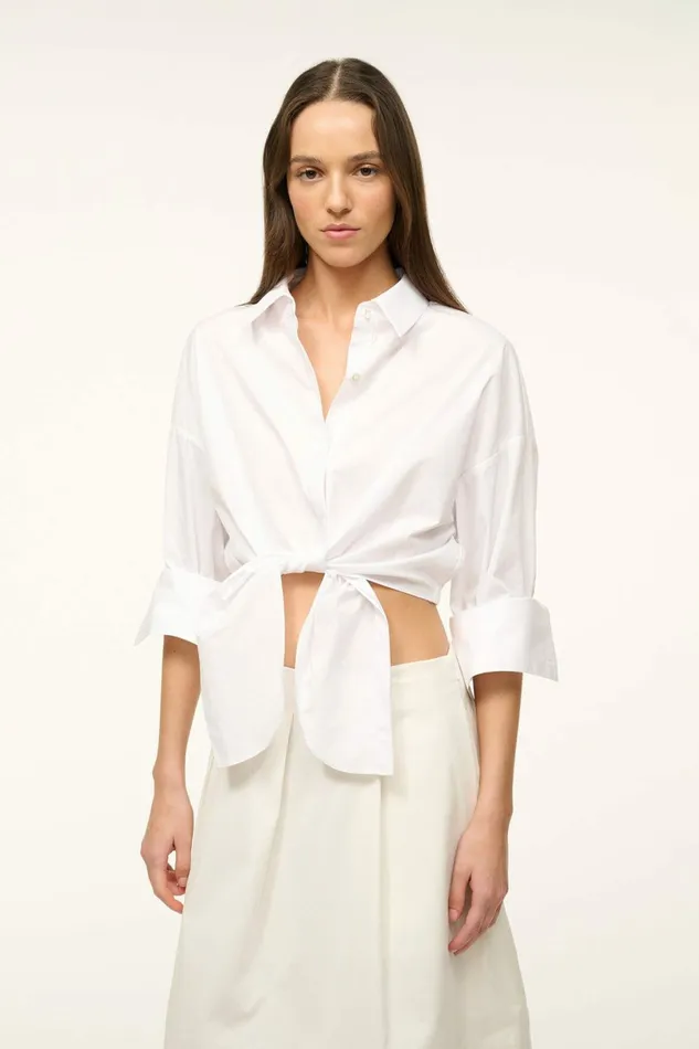 STAUD LISA TOP White Women Tops