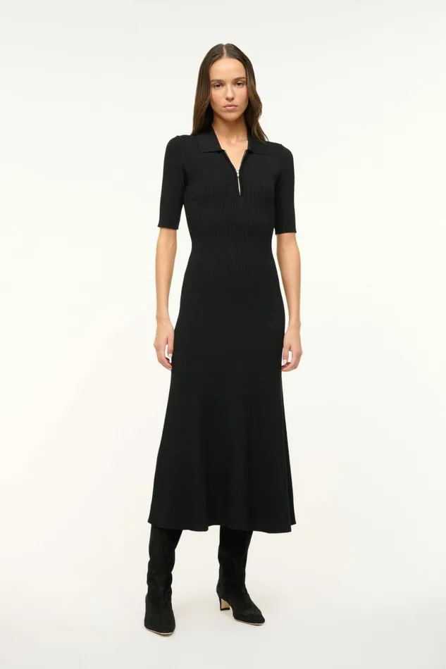 STAUD ROLAND DRESS Black Women Dresses