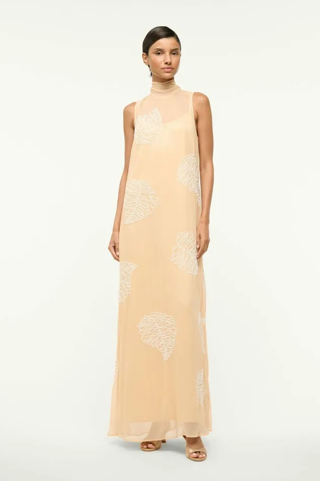 STAUD RUBI DRESS Sandy Palm Women Dresses