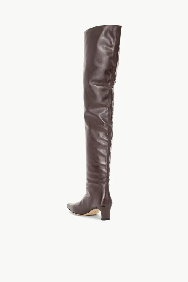 STAUD WALLY OVERTHEKNEE BOOT Espresso Women Boots STAUD WALLY OVERTHEKNEE BOOT Espresso Women Boots