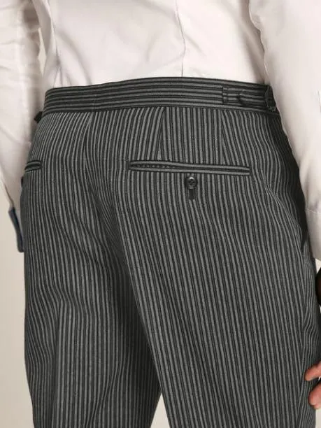 Suits and Tailoring Men Joules Black Slim Fit Morning Suit Trousers