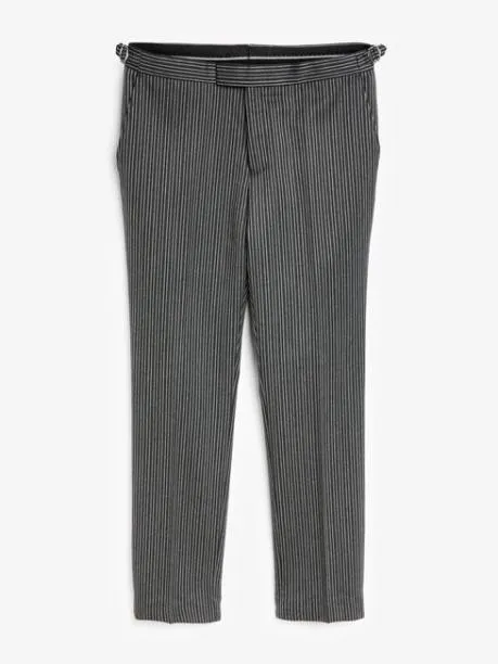 Suits and Tailoring Men Joules Black Slim Fit Morning Suit Trousers