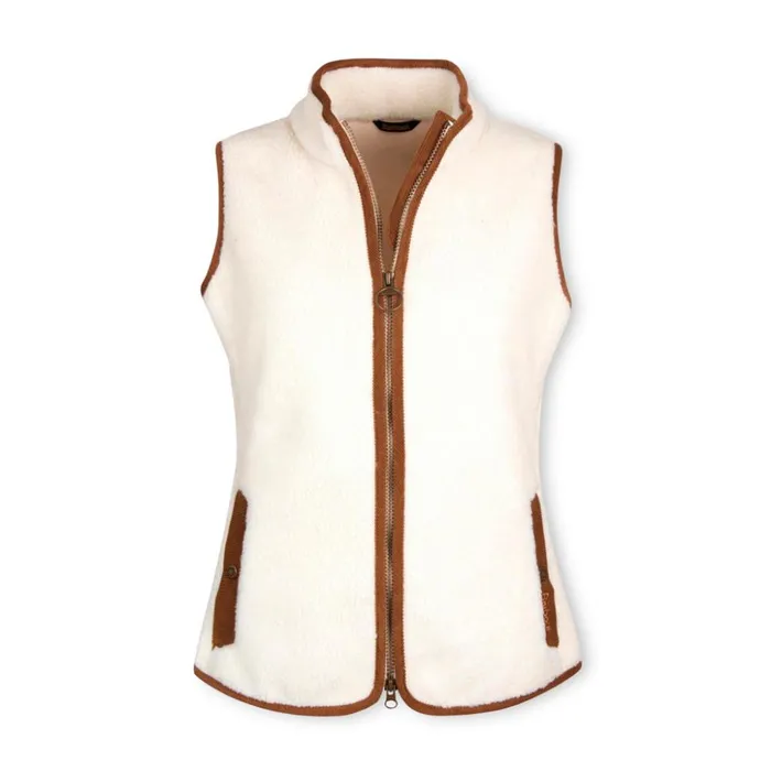 Sweatshirts Women Orvis Barbour Burford Fleece Vest Winter Pearl