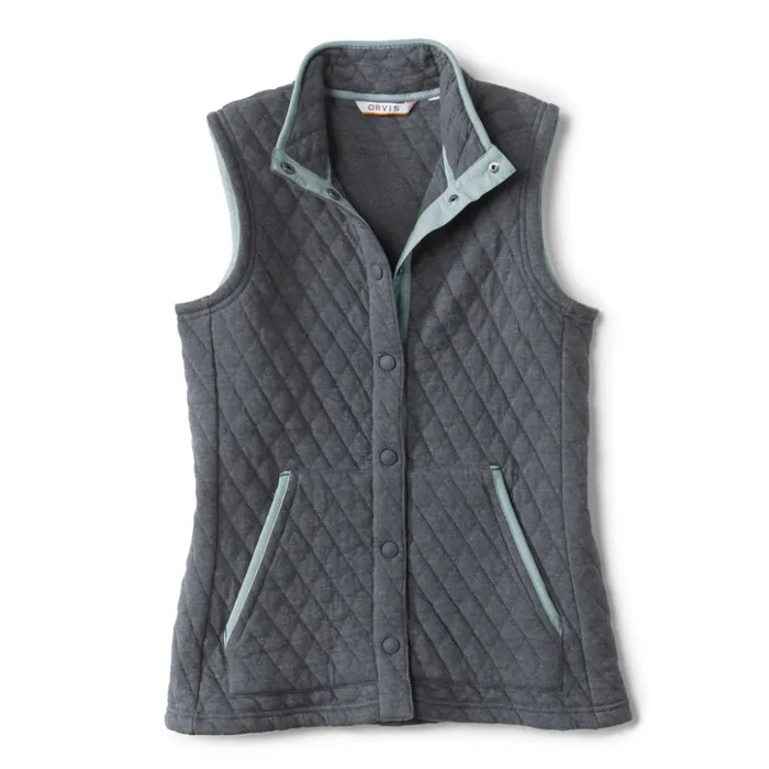 Sweatshirts Women Orvis Womens Outdoor Quilted Vest Storm