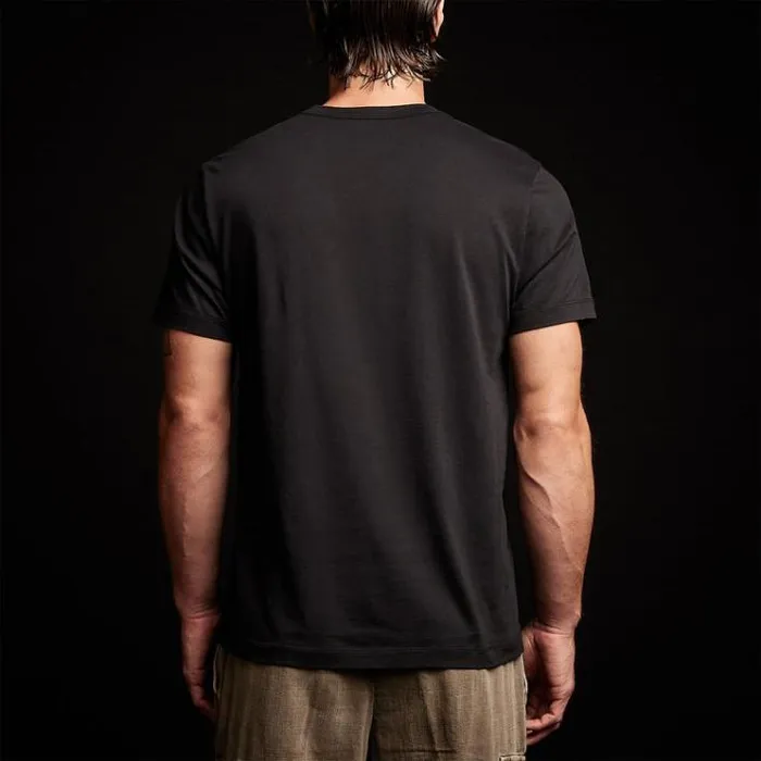 TShirts Men James Perse Brushed Lotus Crew Black