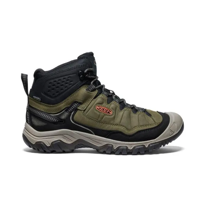 Targhee IV Mid Height Waterproof Leather Hiking Boot Men KEEN Boots
