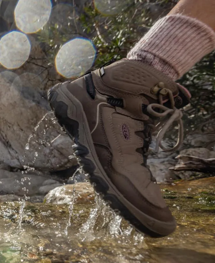 Targhee IV Mid Height Waterproof Wide Leather Hiking Boot Women KEEN Boots Targhee IV Mid Height Waterproof Wide Leather Hiking Boot Women KEEN Boots