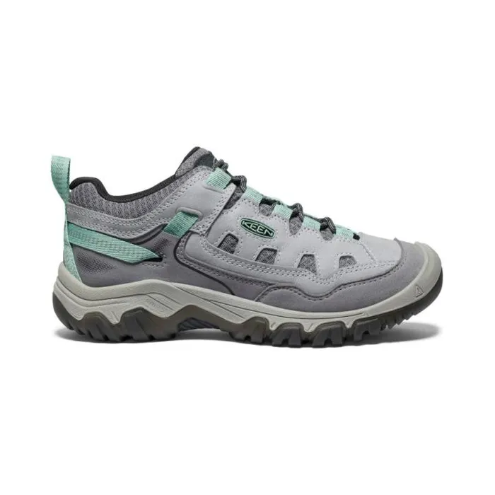 Targhee IV Vent AlloyGranite Green Leather Hiking Shoe Women KEEN Shoes