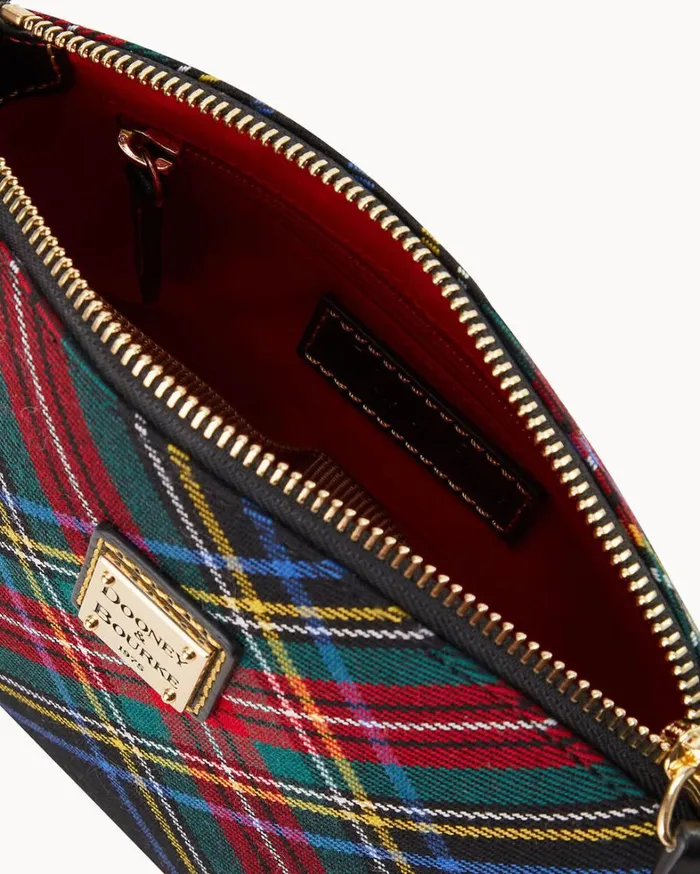Tartan Mini Domed Crossbody Black Women Dooney and Bourke Crossbodies Tartan Mini Domed Crossbody Black Women Dooney and Bourke Crossbodies