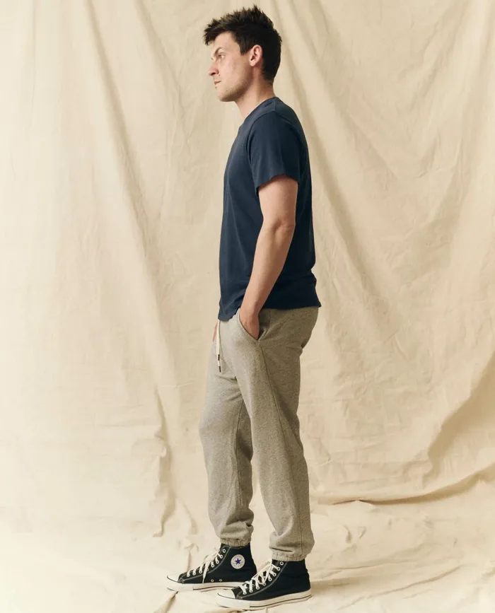 Tees and Sweats Men The Great The Men039s Boxy Crew True Navy