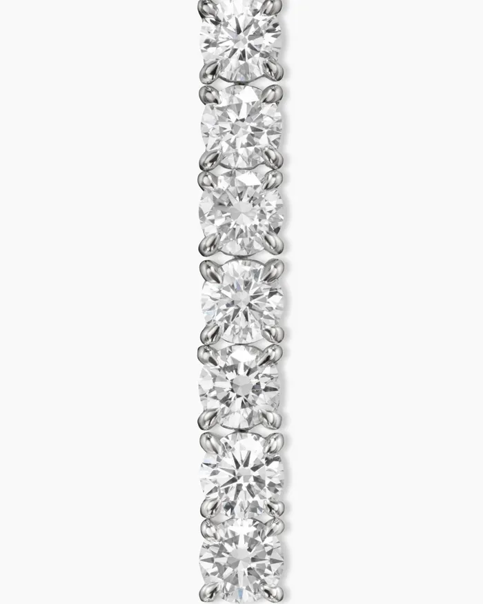 Tennis Bracelet In 18K White Gold 3mm Women David Yurman Chain Tennis Bracelet In 18K White Gold 3mm Women David Yurman Chain