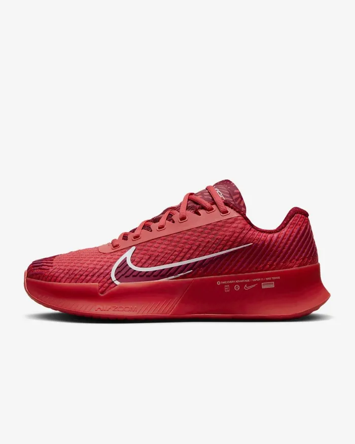 Tennis Women Nike NikeCourt Air Zoom Vapor 11 Ember Glownoble Redwhite