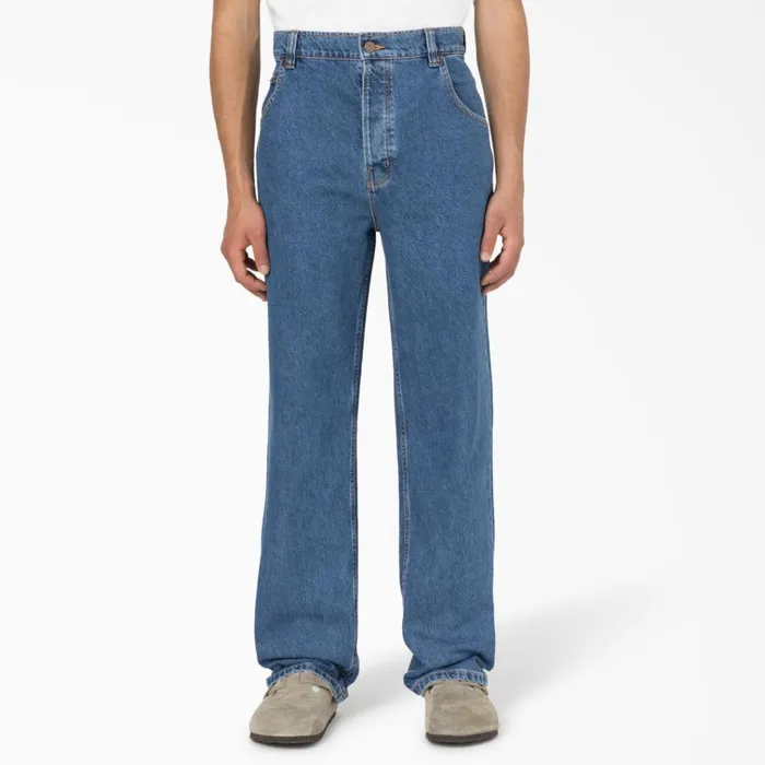Thomasville Loose Fit Jeans Chambray Light Blue Chambray Light Blue clb Men Dickies Jeans