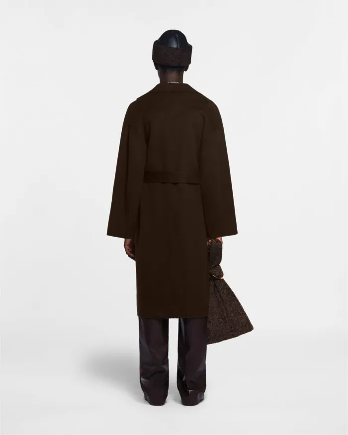 Timo Coffee Ground Men Nanushka Outerwear and Jackets Timo Coffee Ground Men Nanushka Outerwear and Jackets