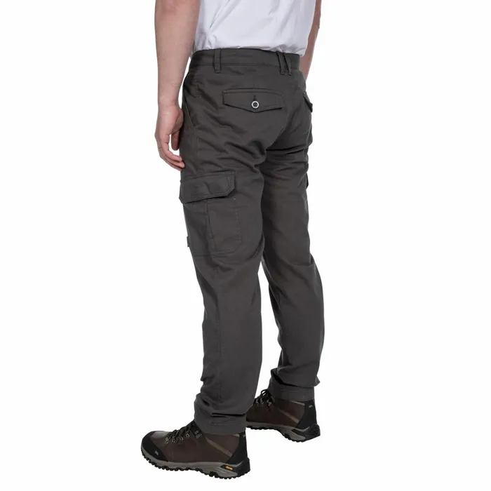Tipner Cargo Trousers Charcoal Men Trespass Casual Trousers