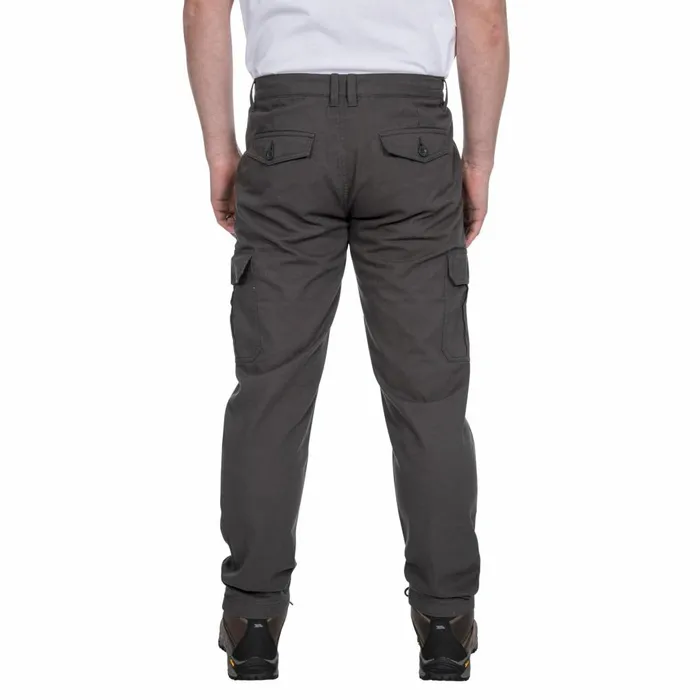 Tipner Cargo Trousers Charcoal Men Trespass Casual Trousers