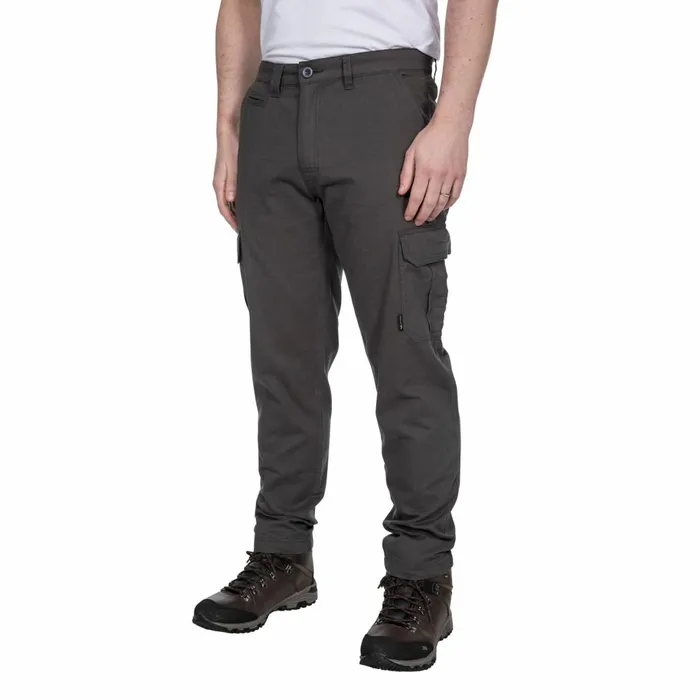 Tipner Cargo Trousers Charcoal Men Trespass Casual Trousers
