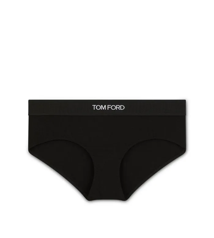 TOM FORD Bottoms Women MODAL SIGNATURE BOY SHORTS Black