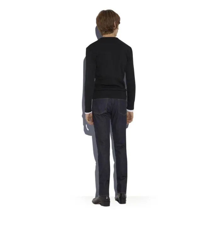 TOM FORD Denim Men SLIM FIT STRETCH JAPANESE SELVEDGE DENIM Navy TOM FORD Denim Men SLIM FIT STRETCH JAPANESE SELVEDGE DENIM Navy