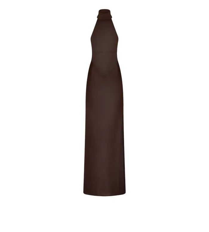 TOM FORD Evening Women JERSEY HALTERNECK KNIT EVENING DRESS