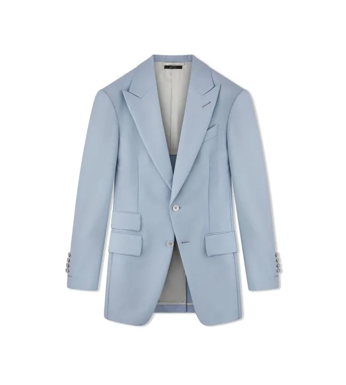 TOM FORD Jackets Men ORIGINAL MOHAIR ATTICUS JACKET Wedgewood Blue