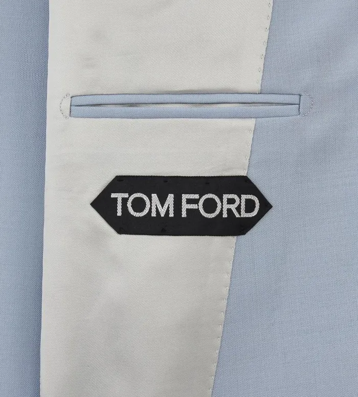 TOM FORD Jackets Men ORIGINAL MOHAIR ATTICUS JACKET Wedgewood Blue TOM FORD Jackets Men ORIGINAL MOHAIR ATTICUS JACKET Wedgewood Blue