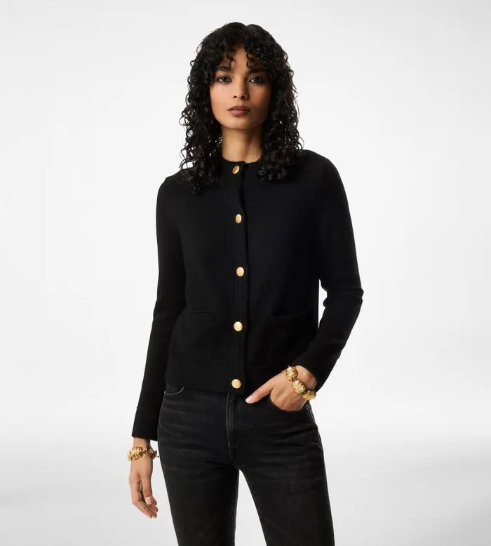 TOM FORD Knitwear Women SOFT CASHMERE KNIT CARDIGAN Black TOM FORD Knitwear Women SOFT CASHMERE KNIT CARDIGAN Black