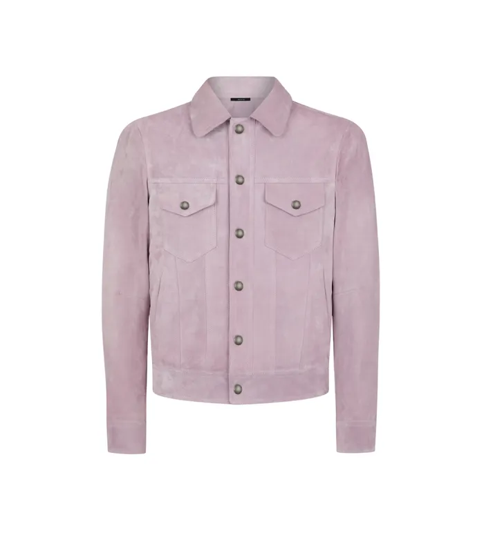 TOM FORD Outerwear Men SOFT SUEDE JEAN JACKET
